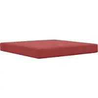 vidaXL Buitenbankkussen Wijnrood 80 x 80 x 8 cm Polyester
