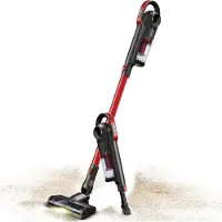 TurboTronic Accustofzuiger - IQ9 - draadloze 2-in-1 steelstofzuiger & kruimeldief, 10 kPa zuigkracht, tot 35 min gebruiksduur, zakloos, LED-vloerborstel Rood
