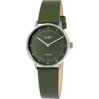 Just Raptor Unisex Armband Elinda JU027 Analoog dameshorloge met echte leren band