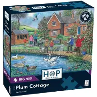 The House of Puzzles Plum Cottage Puzzel 250 XL Stukjes