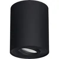 Ideus Zwarte, cilindrische inbouwspot met 35W, model HARY C, fitting GU10, merk , artikelnummer 03713