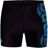Arena - Swim Mid Jammer Graphic - Zwembroek 5, zwart