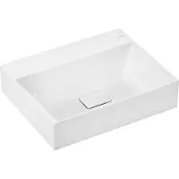 Hansgrohe Xevolos E - Wastafel 60x48 cm, zonder overloop, zonder kraangat, SmartClean, wit 61093450