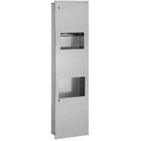 Delabie Combi Droger Handdoekverdeler + Afvalbak Inb. (Ex 0013690000)