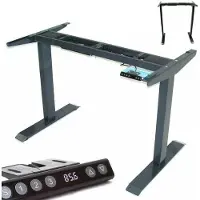 Apex Elektrisch verstelbaar bureauframe, model 57000, voor werktafel