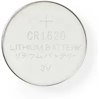 Nedis BALCR16205BL, Knopcelbatterij, CR1620, Lithium, 3V, 5 stuks, Zilverkleurig