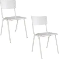 Zuiver eetkamerstoel Back To School (set van 4)