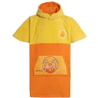 Wave Hawaii - Kid's Poncho Beach - Surfponcho XS, oranje