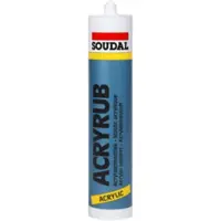 Soudal Voegkit binnen grijs 310 acryrub koker 310ml. (stuk)