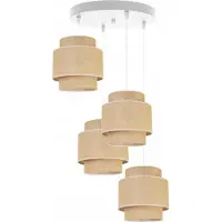 Light11 HOME Hanglamp, plafondlamp, lampenkap, boho-stijl, jute