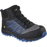 SKECHERS Heren Puxal Firmle Veters Veiligheidsschoenen Work Boots