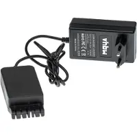 VHBW -lader inclusief voeding, compatibel met Hilti AG 125-A36, RC 4/36-DAB, AG 150-A36, SR 30-A36, TE 300-A36, CPC 36V gereedschaps-Li-ion-accu's, 42V