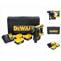 DeWalt DCH 273 P3 accu combihamer 18 V 2,1 J SDS Plus Brushless + 3x accu 5,0 Ah + oplader + koffer