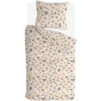 Byrklund Dekbedovertrekken Soft Animal Multicolor Katoen-140 x 200 / 220 cm | 1-Persoons