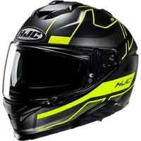 HJC i71 Iorix MC3HSF Integraalhelm Mat/Zwart/Geel S unisex