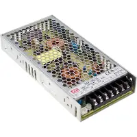 MEAN WELL AC/DC voedingsmodule gesloten, Lab voeding, Zilver