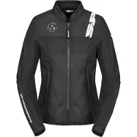 Spidi Corsa Net Lady Jas Zwart Wit Maat XL