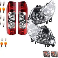 Netparts24 Koplampen Osram Night Breaker Laser, geschikt voor Fiat Ducato, en achterlichten met de volgende artikelnummers: 1340664080, 6208A5, 1340663080, 6206A5, 00006350Z2, 6350Z2, 13440500