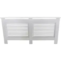 Vdd Radiatorombouw - verwarmingsombouw - radiatoromkasting - 152 cm x 82 cm - wit