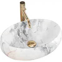 REA Opzetwastafel Linda Granit Mat