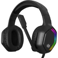 Lafe - Koptelefoon - gaming hoofdtelefoon - RGB-achtergrondverlichting en microfoon - Gamezone GZ X3