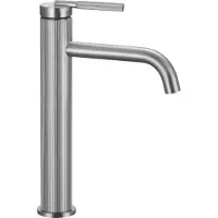 REA Argon Hoog - Wastafelkraan - Geborsteld Nikkel - 14,5X5X29,5Cm