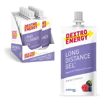 Dextro Energy Long Distance Energy Gel - Wilde Bessen - Sportgel - Energie Gel Hardlopen en Wielrennen - 12 x 50 ml