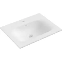 Mexen Vela inbouw wastafel 61 x 46,5 cm, mat wit - 25236001