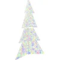 Syfax Kerstboom met 240 LED Multikleur 180 cm Acryl