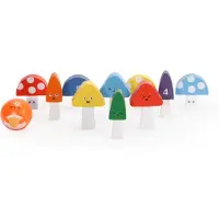 Kikkerland It's a Strike! - Mini Mushroom Bowling - Speelgoed - Spellen - Bowlen
