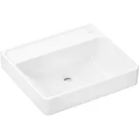 Hansgrohe Xanuia Q wastafel, zonder kraangat, zonder overloop, 550x480mm, SmartClean, wit, 61148450