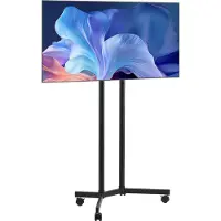 Vevor oprolbare tv-standaard voor platte en gebogen tv's van 812,8-1651 mm