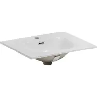 Comad Sky keramische wastafel 60cm wit glans