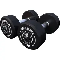 Gorilla Sports Dumbbell set 15 kg - 2 x 7,5 kg