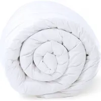 Amazinggirl Dekbed zonder overtrek 155 x 220 cm - winterdekbed Gewatteerd en Microvezel dekbedden naar bed Dekbed 160 x 220 cm Oeko-Tex