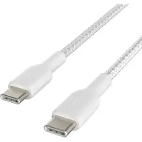Belkin Usb C naar Usb C Kabel 1m Nylon Wit