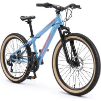 Bikestar kinderfiets 24 inch blauw Unisex