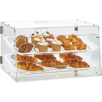 Vevor 2-laags gebakvitrine
