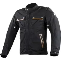 LS2 Bullet, waterdichte motorfietsjas, zwart, maat M
