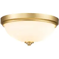 Elstead Lighting LED Badkamerarmatuur Malibu | 2X E27 Max 60W | IP44 | Dimbaar | Brushed Brass