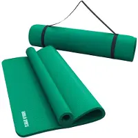 Gorilla Sports Yogamat Deluxe 190 x 60 x 1,5 cm groen