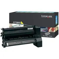 Lexmark C7720YX toner cartridge geel extra hoge capaciteit (origineel)