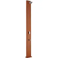 Gre Accessories Aluminium Square Solar Shower Woodlike Bruin 32 Liters