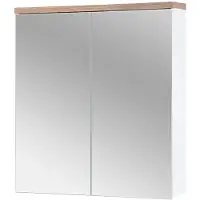 DMK Deutsches Milchkontor Bali White 840 FSC spiegelkast 60cm eiken/wit