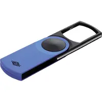 Wedo Verlicht vergrootglas SWING-IT blauw-metallic
