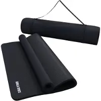 Gorilla Sports Yogamat Deluxe 190 x 100 x 1,5 cm Zwart