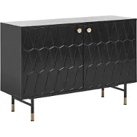 Beliani ADANTE - Sideboard - Zwart - MDF