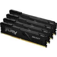 Kingston FURY Beast - DDR4 - Set - 128 GB: 4 x 32 GB - DIMM 288-pins - 3600 MHz / PC4-28800 - ongebufferd