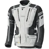 Held Hakuna II waterdichte motorfietstextiljas, grijs/zwart, maat S