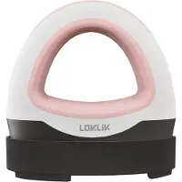 Loklik Mini Hittepers Compacte Warmtepers Opstrijkbaar Textiel Print - Roze